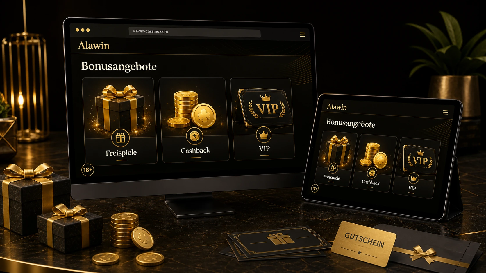 Welche Bonusangebote gibt es im Alawin Casino?