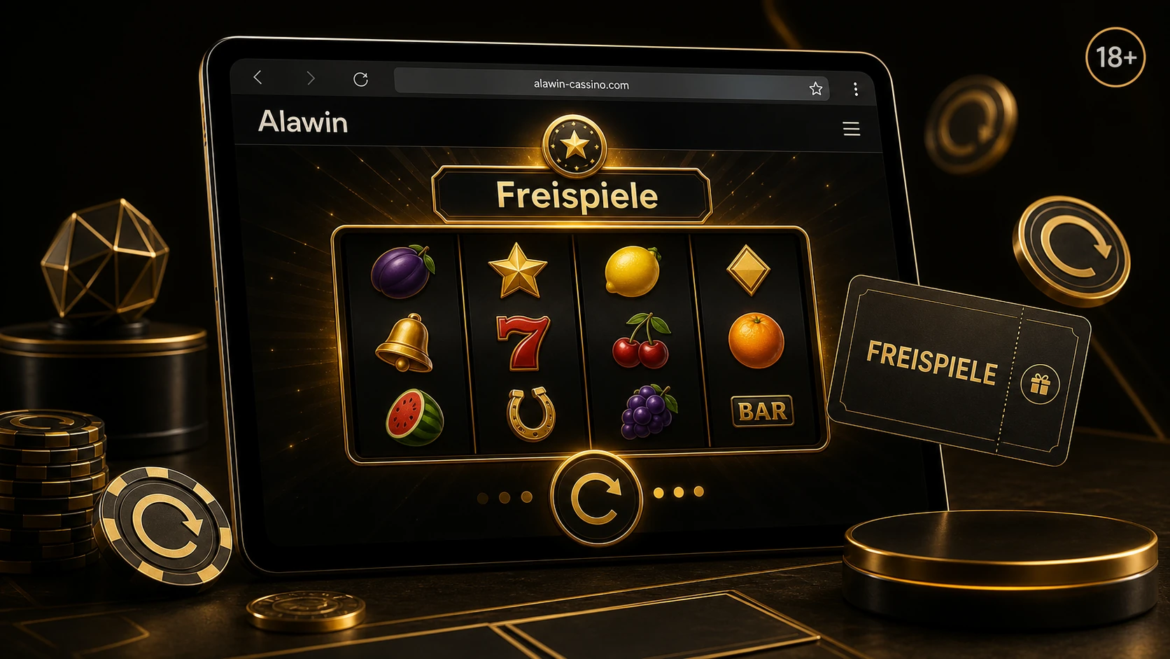 Freispiele im Alawin Casino