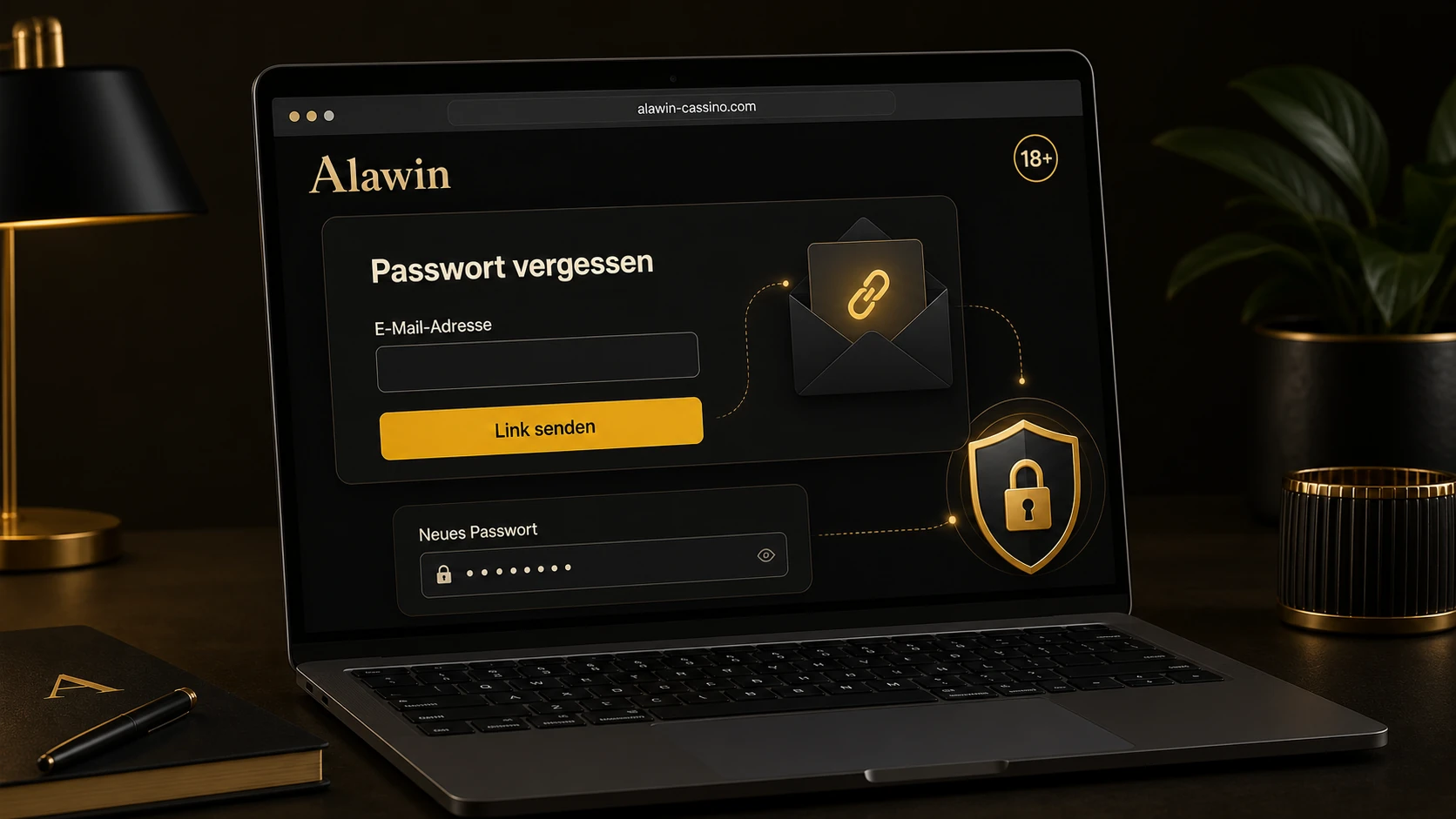 Passwort vergessen – Zugang wiederherstellen